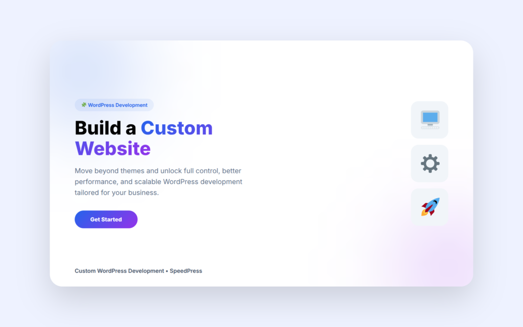 Custom WordPress Development vs Themes for faster, scalable and SEO-friendly websites in 2026