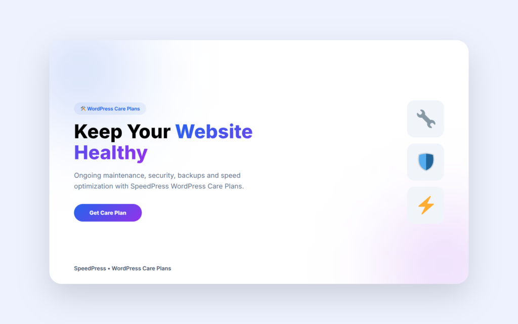 wordpress-care-plans-ongoing-maintenance-speedpress